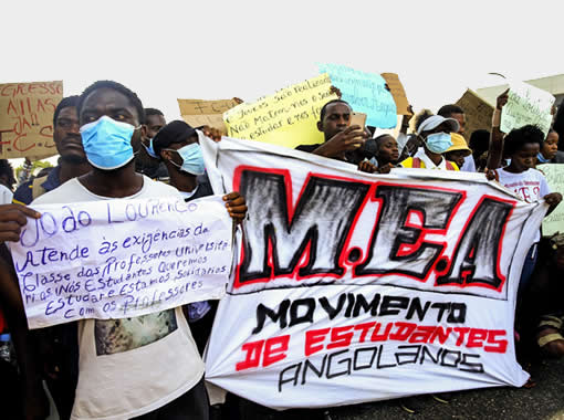 Estudantes angolanos anunciam nova manifestação para exigirem fim da greve dos professores